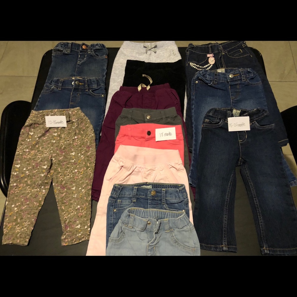 Girls jeans and pants